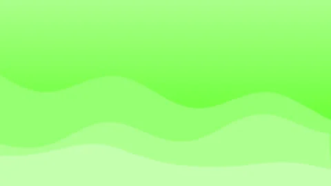 Green looping solid wave animated background Video stock 247715226