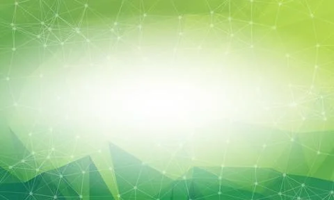 Green low poly background. Polygonal design pattern. Bright mosaic modern geo Stock Illustration