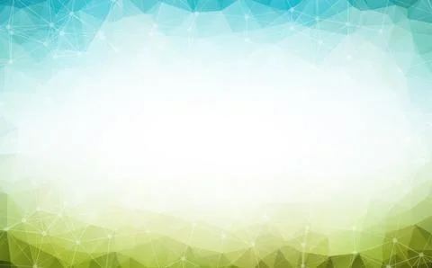 Green low poly background. Polygonal design pattern. Bright mosaic modern geo Stock Illustration