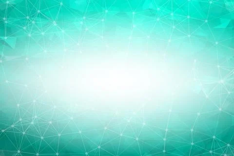 Green low poly background. Polygonal design pattern. Bright mosaic modern geo 스톡 일러스트