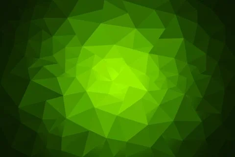 GREEN Low poly crystal background with gradient , geometrical background ,Pol 스톡 일러스트