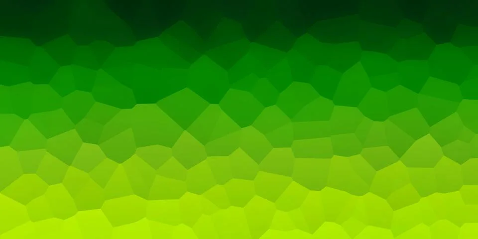 Green Low Poly Gradient Design Abstract Background Stock Illustration