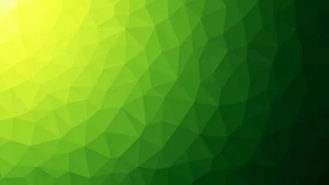 Green low poly triangle mosaic background . Stock Illustration