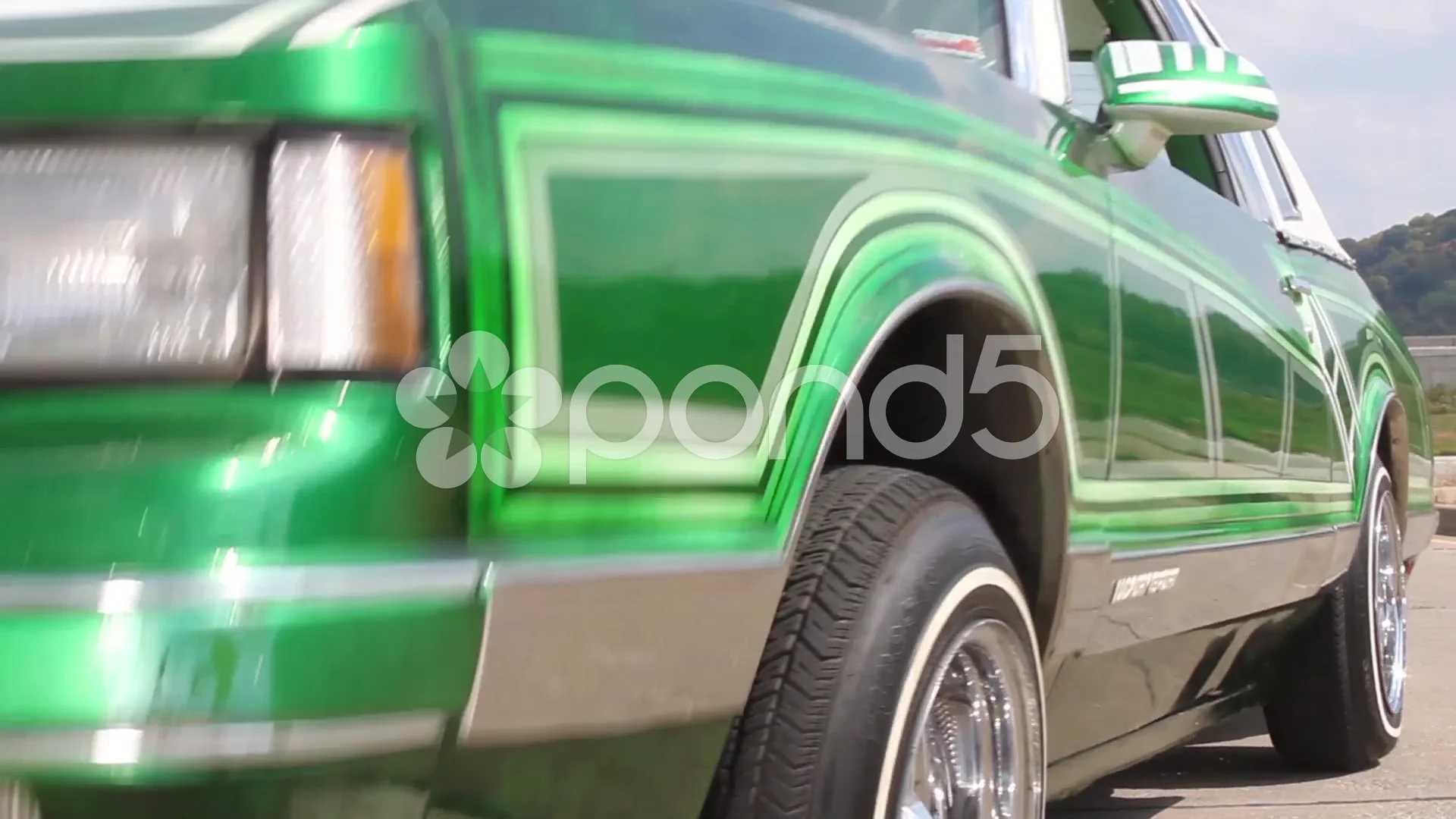 Low Rider Car Videos Royalty Free Stock Footage