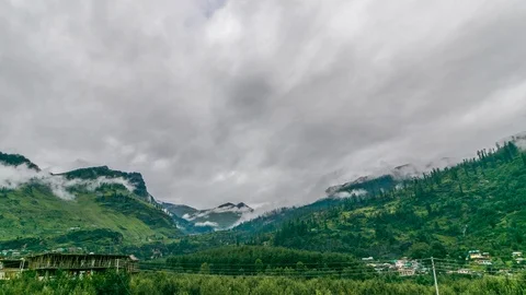 Green Lush Mountains Video stock 106786262