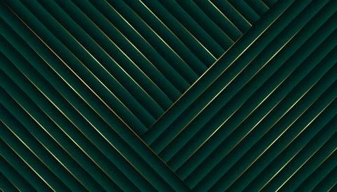 Green luxury diagonal lines background. Minimalist style concept. Vector il.. Stock Illustration