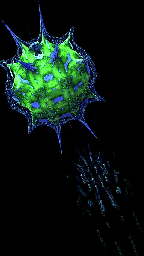 Green mace Stock Footage 165227596