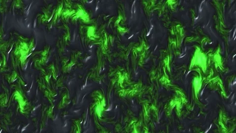 Green magic fire lava abstract fantasy background Stock Footage 76593572