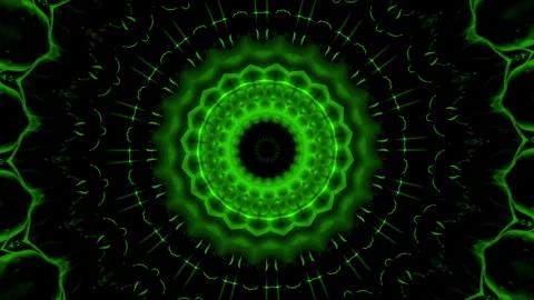Green mandala Stock Footage 282230564