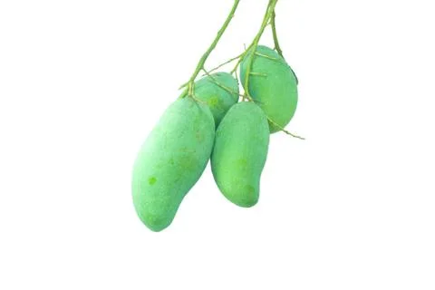 Green mango thai fruit Stock-Fotos