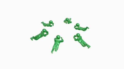 Green mans Stock Footage 106020326