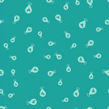 Green Map pin with check mark icon isolated seamless pattern on green background イラスト素材