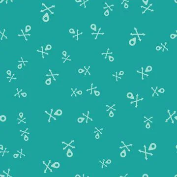 Green Map pin icon isolated seamless pattern on green background. Navigation 스톡 일러스트