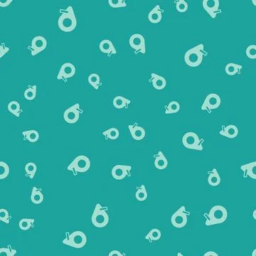 Green Map pin icon isolated seamless pattern on green background. Navigatio.. 스톡 일러스트