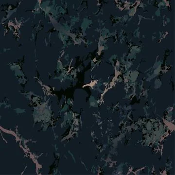 Green marble seamless texture background with gold Stock Illustration