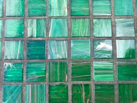 Green marble tile. texture Stock Photos
