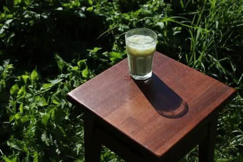 Green matcha tea Stock Photos