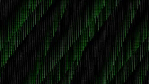 Green matrix abstract dots raining binary code without symbols and characters Stock Footage 307975477