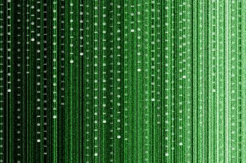 Green matrix background イラスト素材