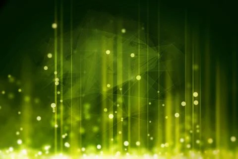 Green matrix code background 库存插图