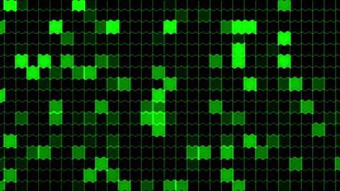 Green Matrix Digital Code Rain Dark Background 動画素材 339561593