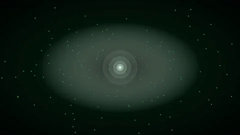 Green matrix rotating point sphere abstract technology background 스톡 동영상 342632849