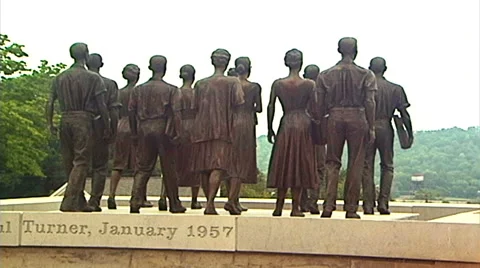 Green McAdoo Monument rear Video stock 49608962