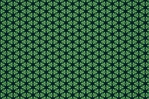 Green meadow with flowers abstract easter seamless background pattern Stock Illustration