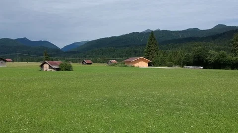 Green meadows Stock Footage 114982587