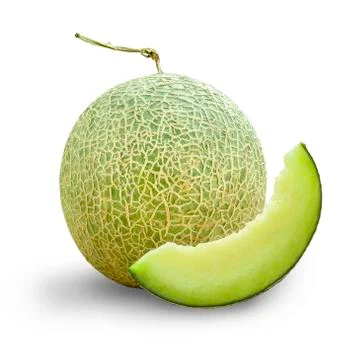 Green melon Stock Photos
