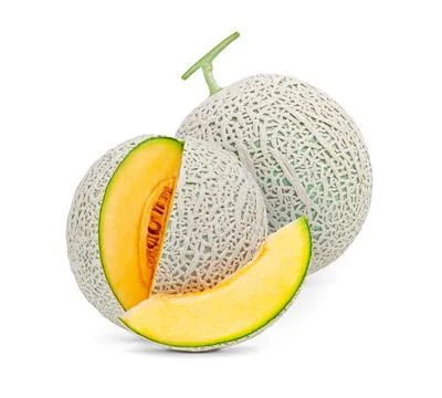 Green melon Stock Photos