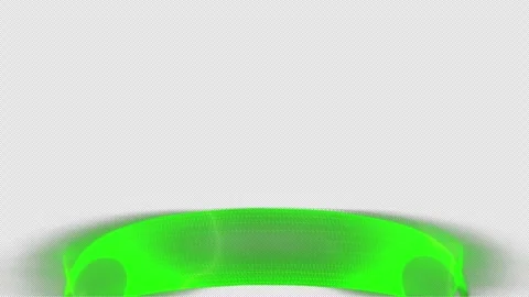 Green Mesh High-Tech Lower Third Video stock 265152099