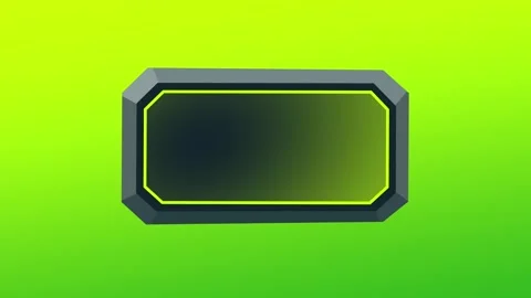 Green Metallic Interface Stock Footage 332531681