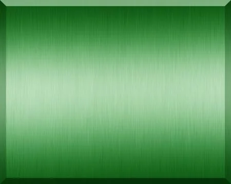 Green Metallic Plate Stock Illustration
