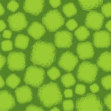 Green microbe pattern seamless. mold cells virus background. 스톡 일러스트