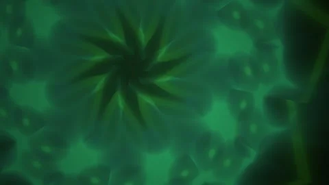 Green Microscopic Cell Division Process. Stock Footage 333927098