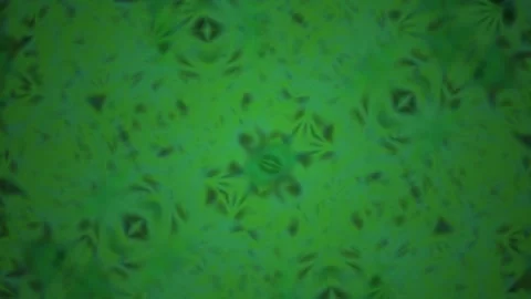 Green Microscopic Cells Under Microscope. Stock Footage 334664995