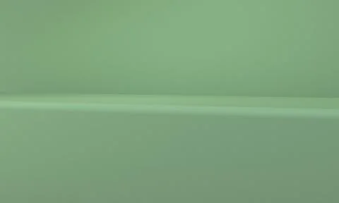 Green Minimalist abstract background, primitive geometrical figures, pastel c Stock Illustration