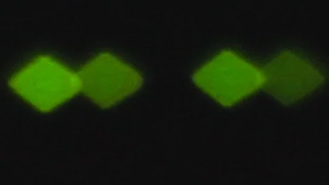 Green modem LEDs in the dark Stock Footage 112295484