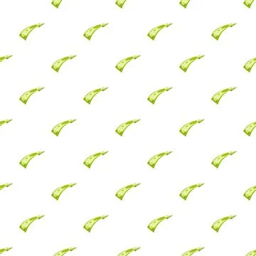 Green money banknotes seamless pattern for finance background Stock Illustration