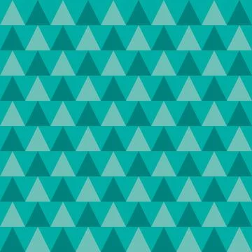 Green monochrome triangle pattern       Stock Illustration