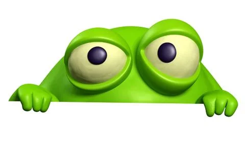 Green monster Stock-Illustration