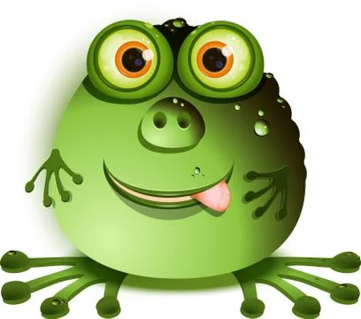 Green monster Stock Illustration