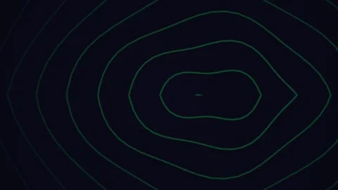Green Morphing Topographic Lines Motion Background 스톡 동영상 330847104
