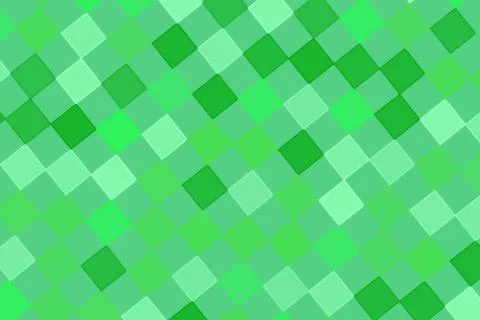Green mosaic pattern with squares for digital design イラスト素材