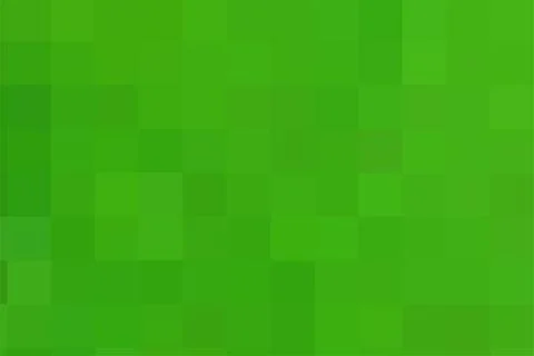 Green mosaic pixel background. Vector geometric texture from green squares Stock Illustration