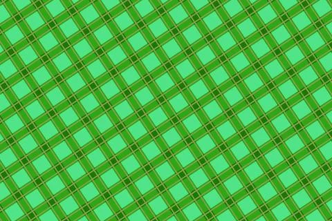 Green mosaic tile pattern with small squares and circles Stock Illustration