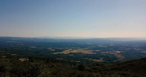 GREEN MOUNTAIN BLUE SKY Stock Footage 93645014