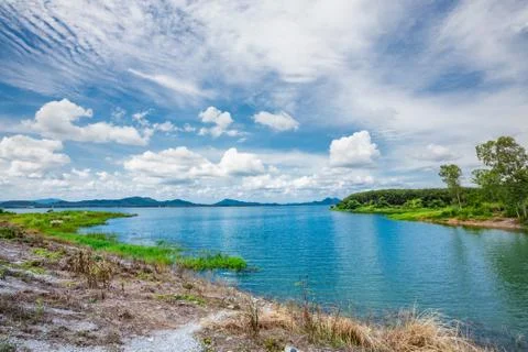 Green Mountain cloud Stock Photos