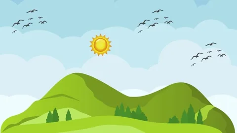 Green mountain Stock Footage 276288547
